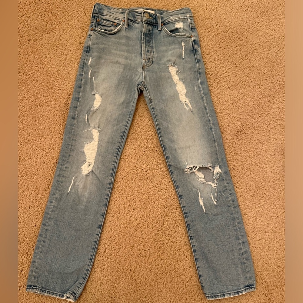 Size 25 Mother Trickster Ankle in An Icy Confession
